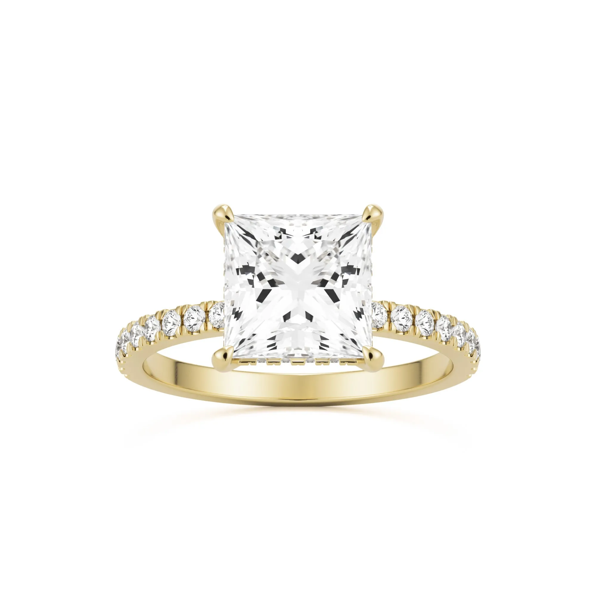 The Princess Hidden Halo Pavé