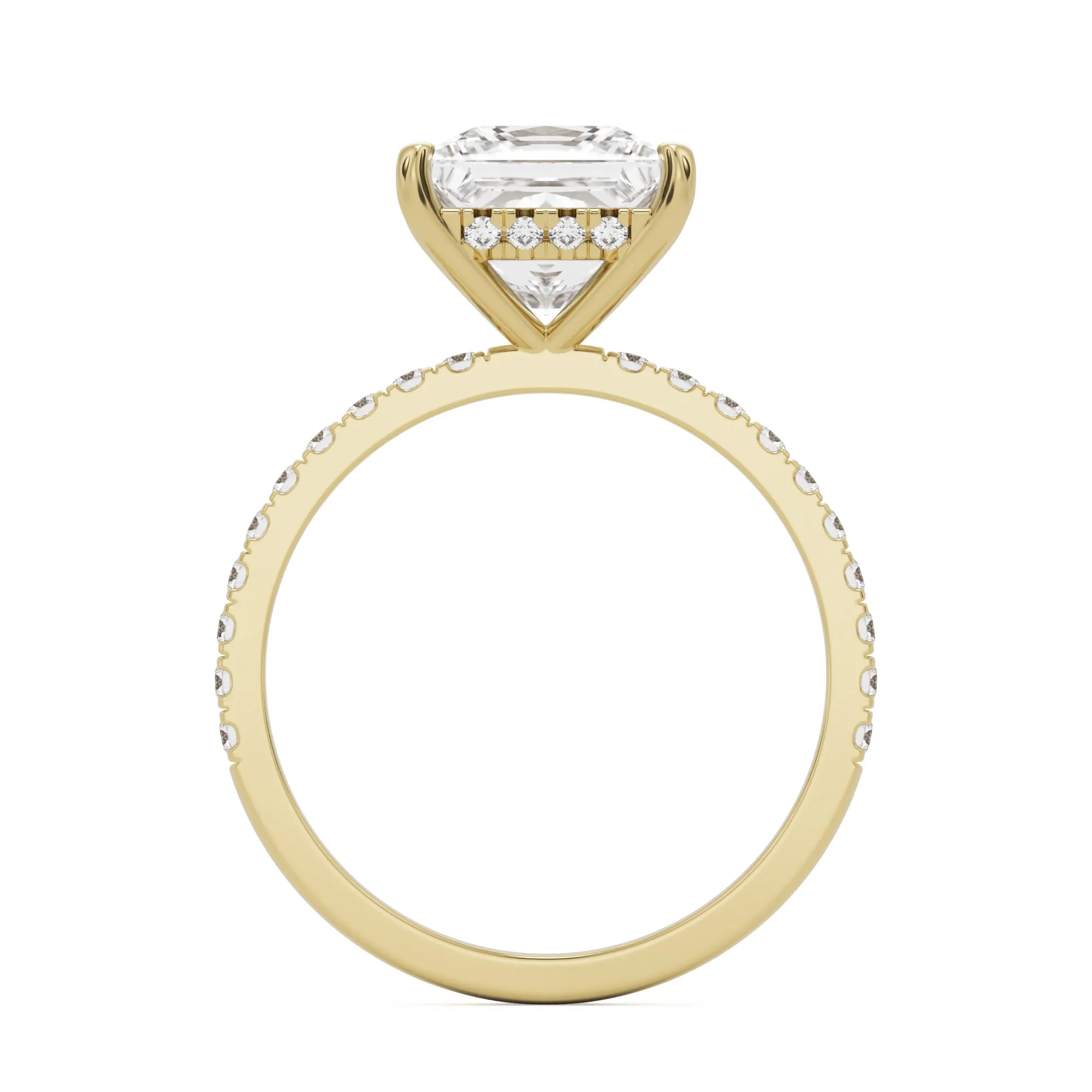 The Princess Hidden Halo Pavé