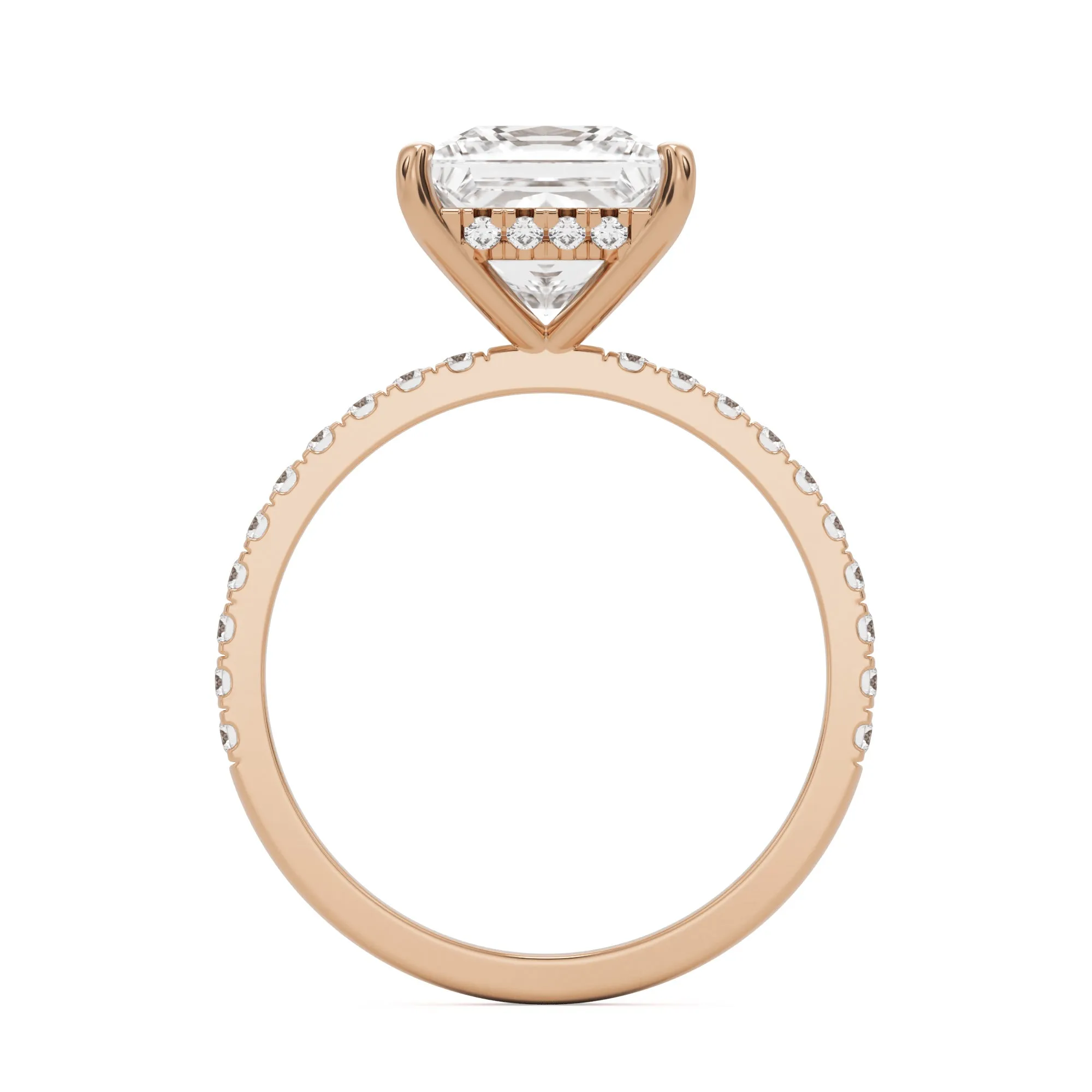 The Princess Hidden Halo Pavé