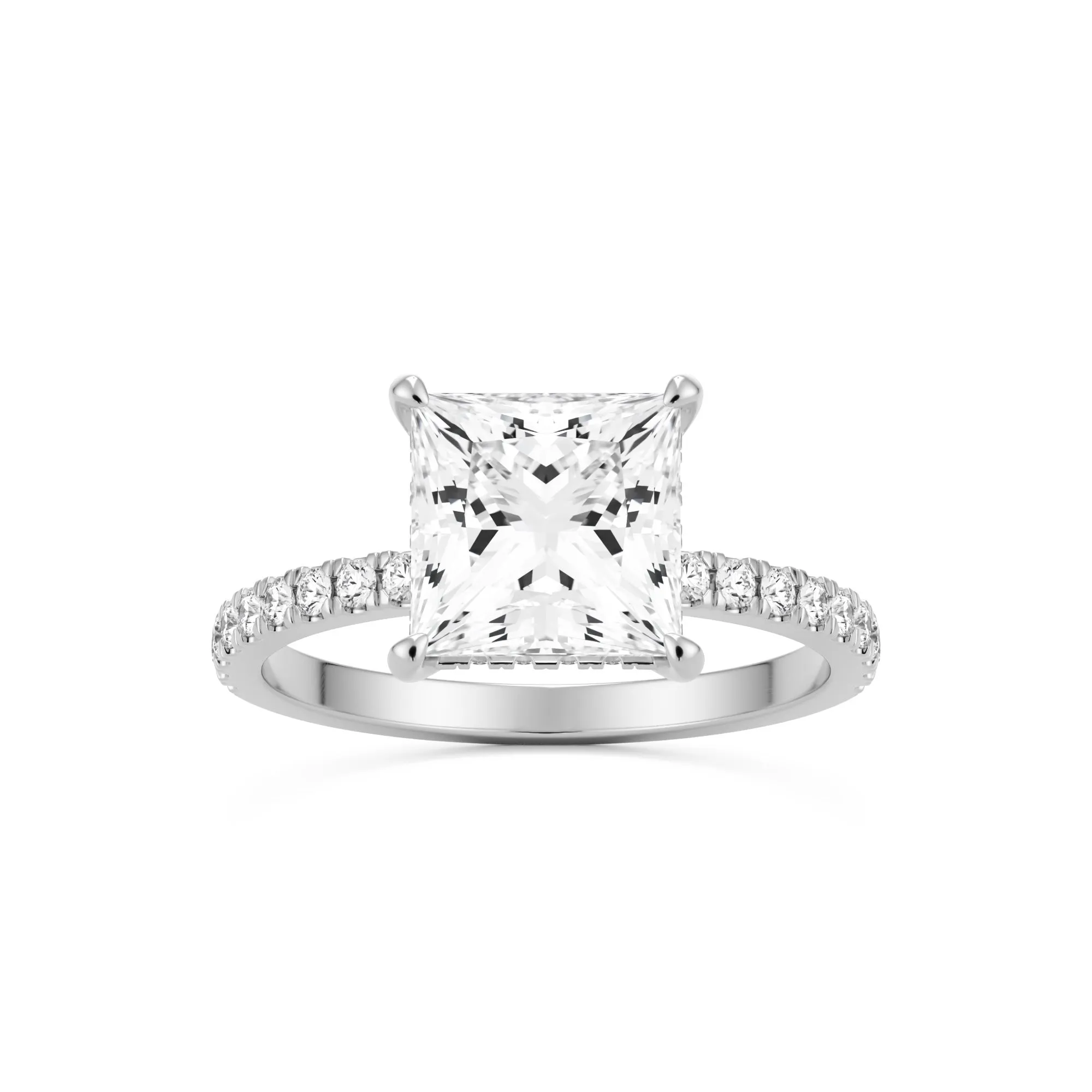 The Princess Hidden Halo Pavé