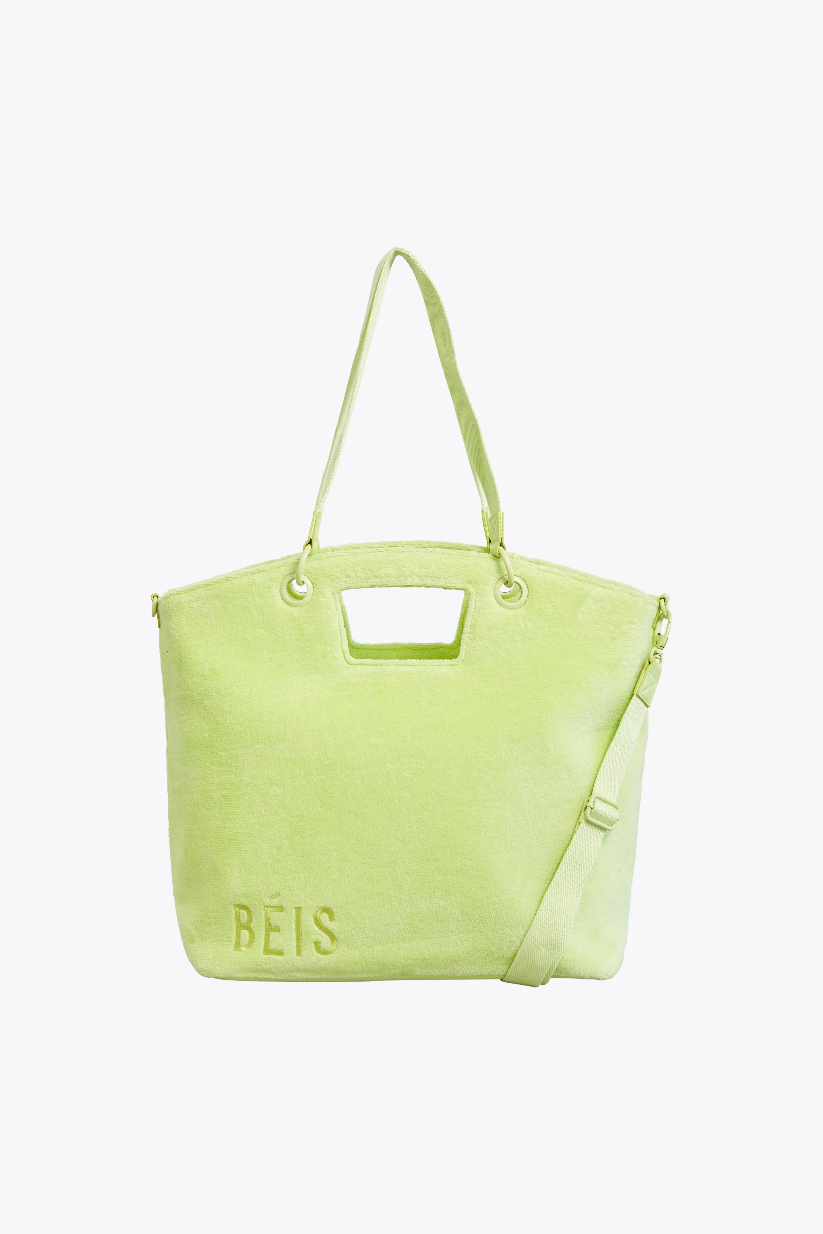 The Terry Tote in Citron