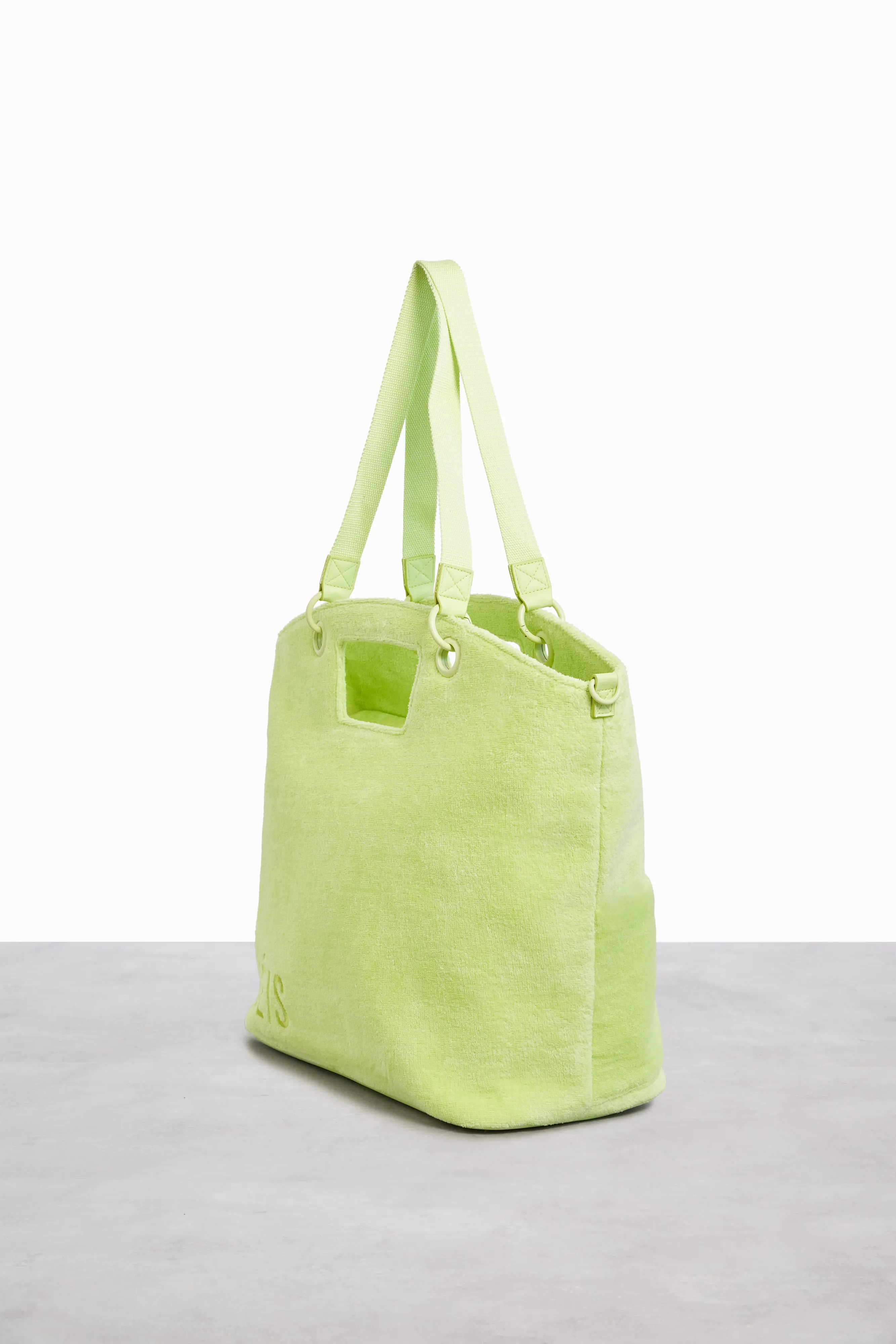 The Terry Tote in Citron