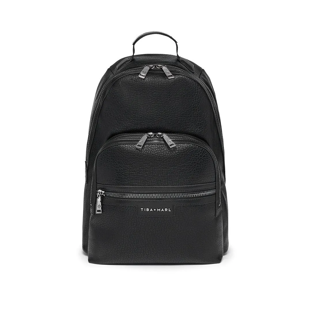 Tiba   Marl Elwood Changing Backpack - Black