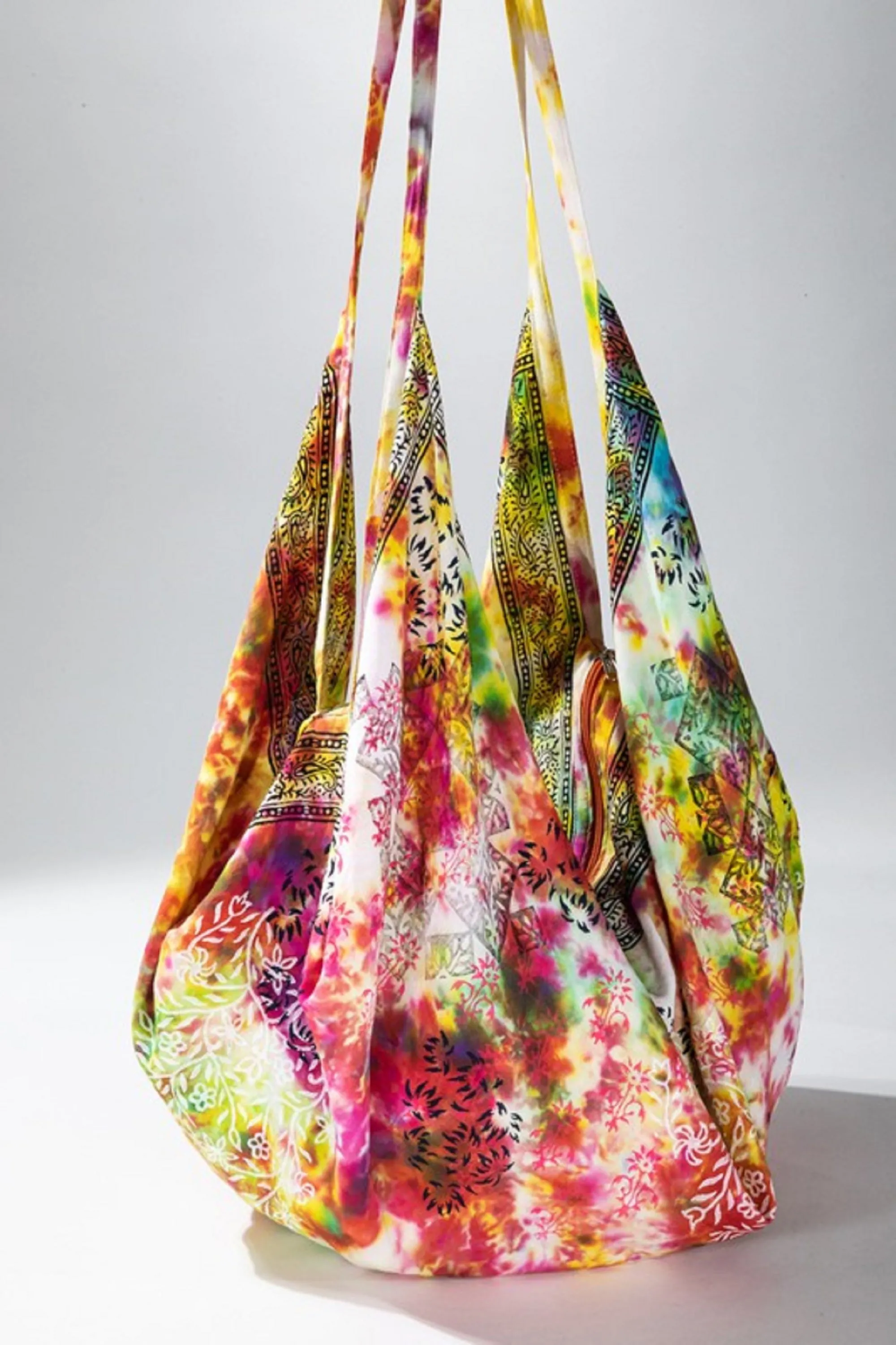 Tote Orange Tie dye  bag shoulder bag sling bag