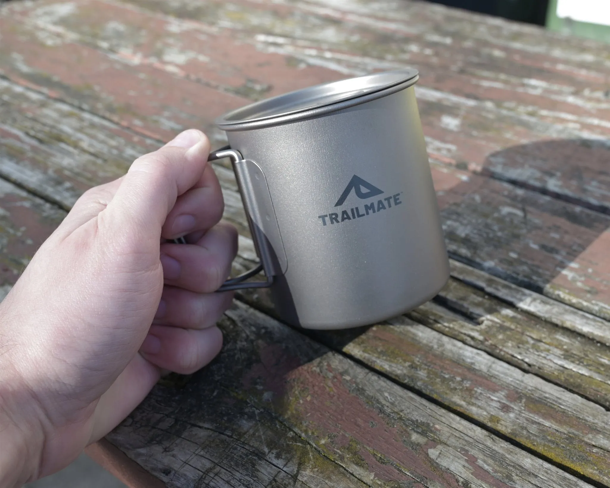 Trailmate Titanium Mug 450ml *64 Grams Weight!