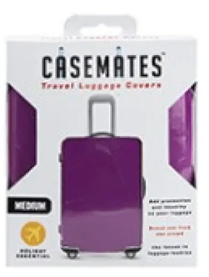 Travel suitcase cover - Small - perfect for ensuring your luggage stands out! - Purple