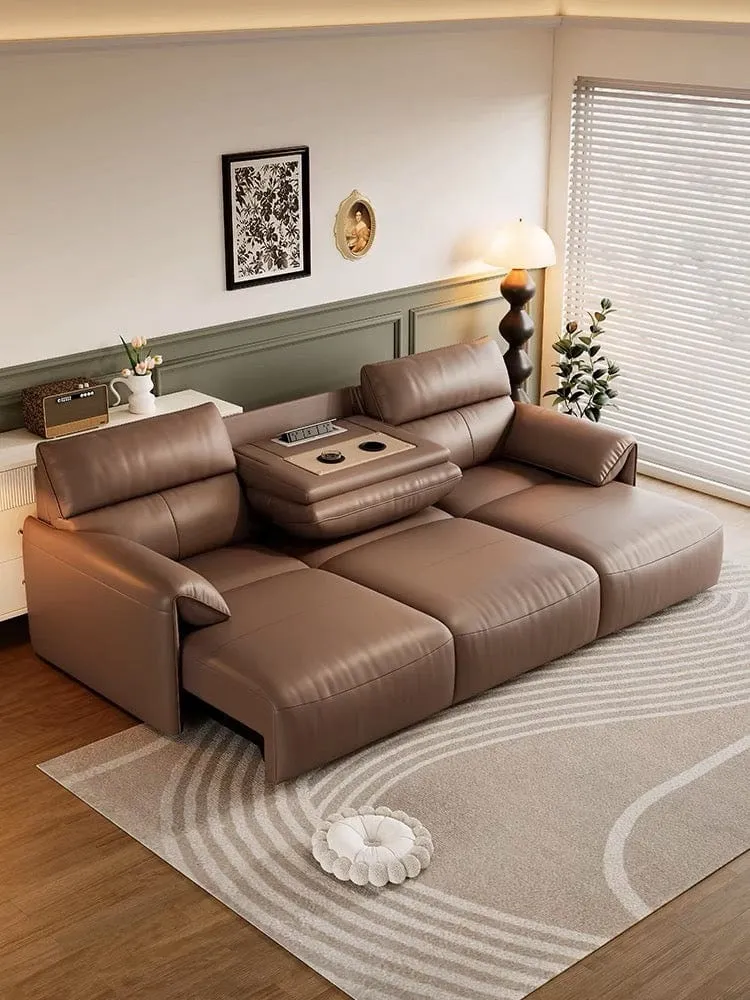 Trevor Electric Leather Sofa Bed