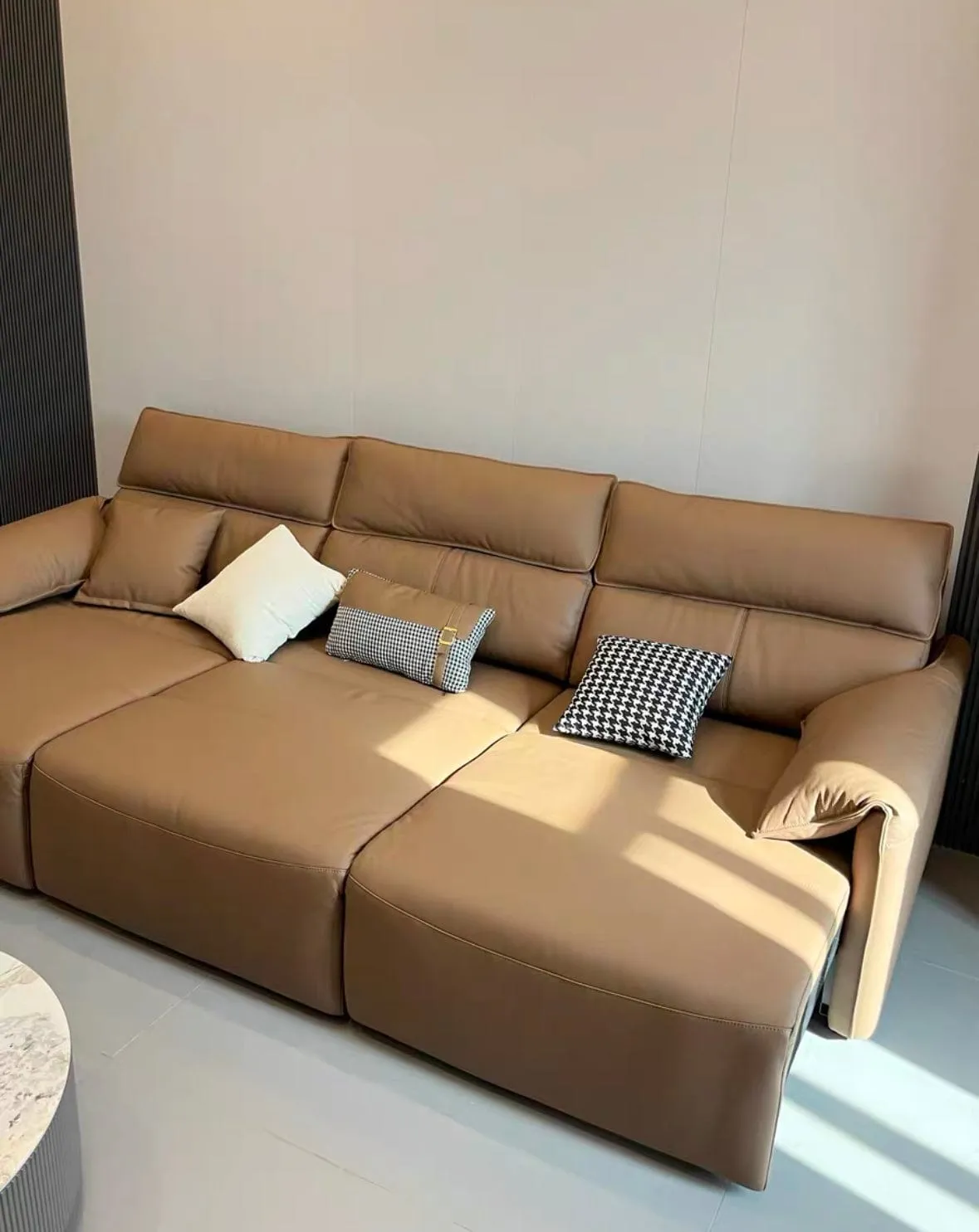 Trevor Electric Leather Sofa Bed