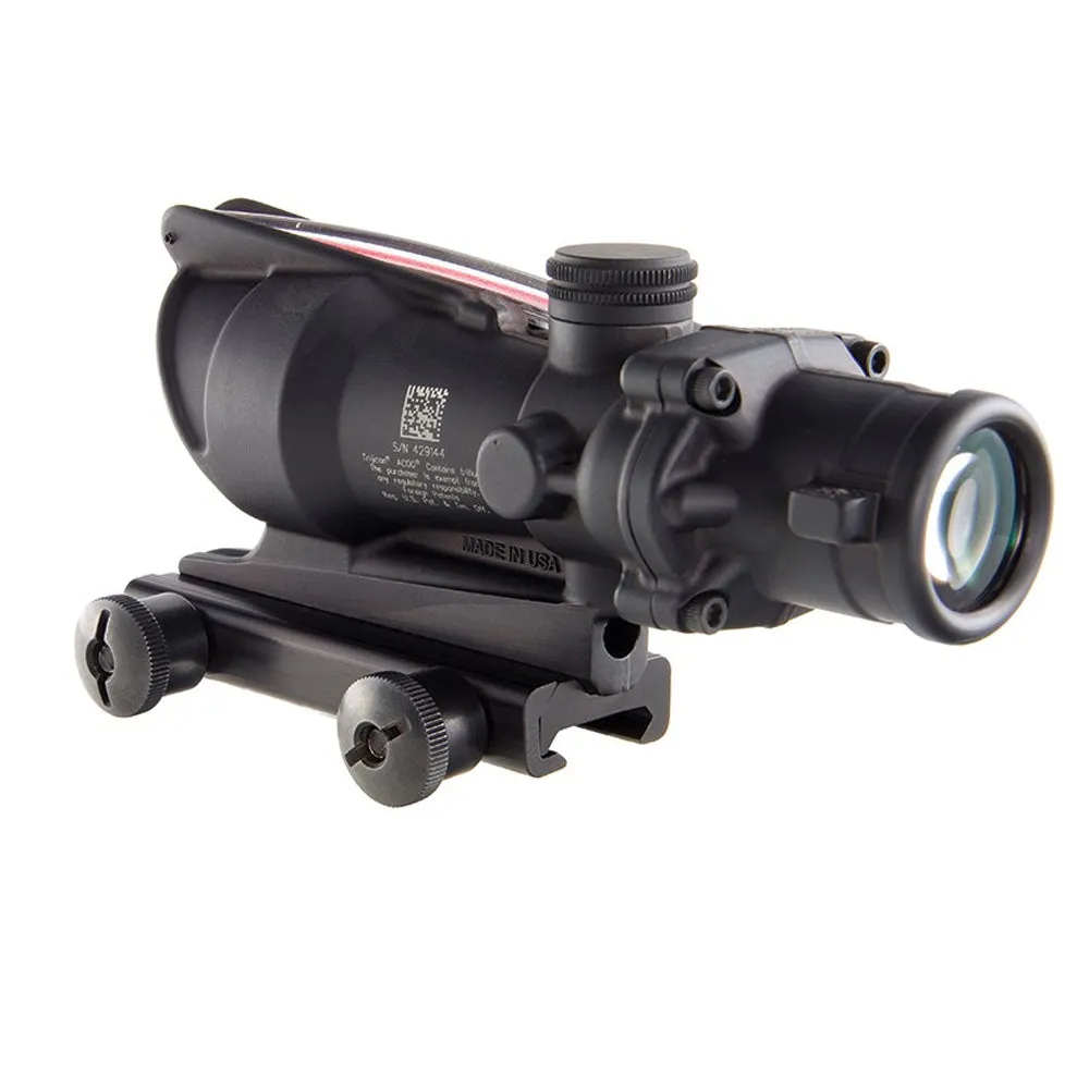 Trijicon ACOG® 4x32 BAC Riflescope - .223 / 5.56 BDC Red Horseshoe/Dot Reticle