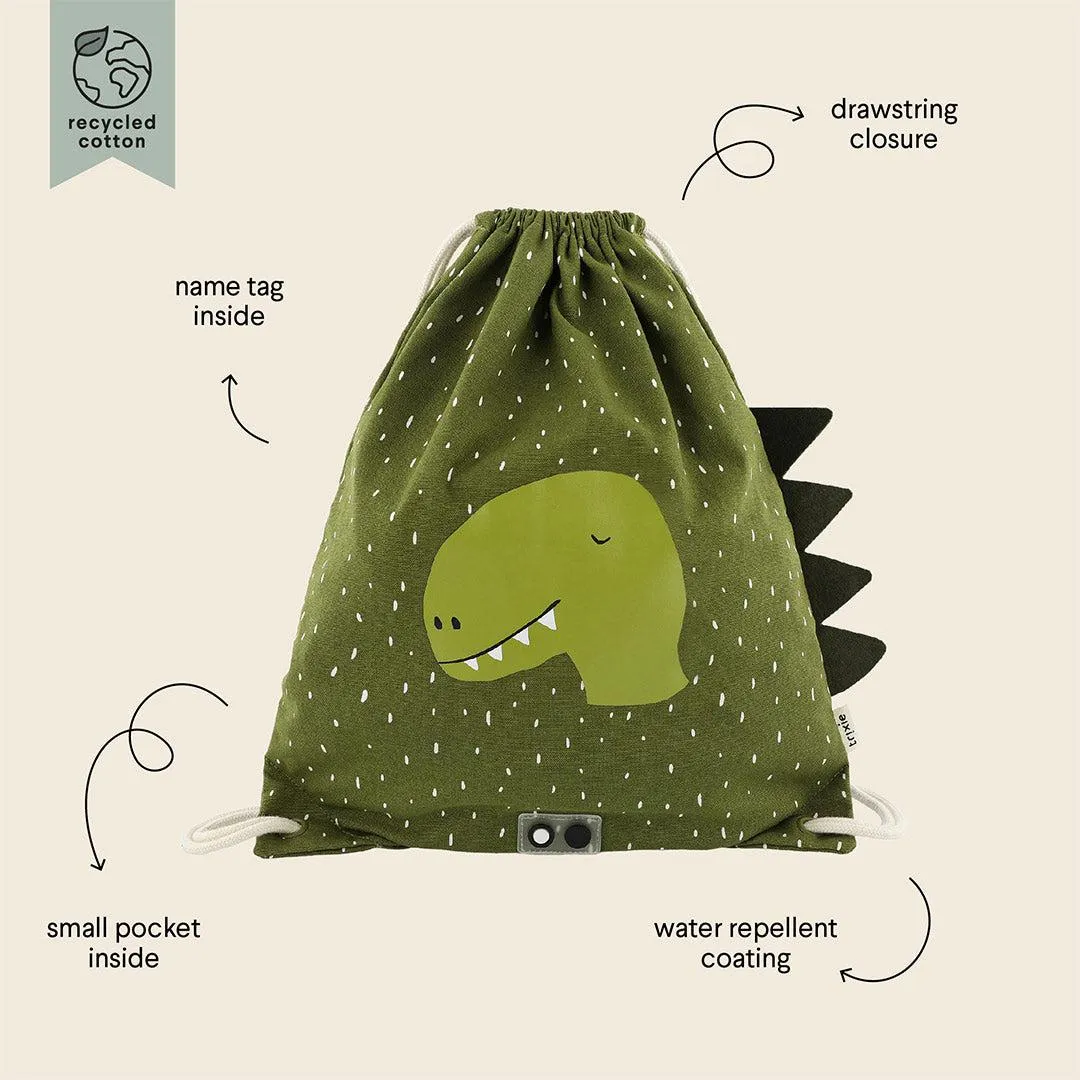 Trixie Drawstring Bag - Mr Dino