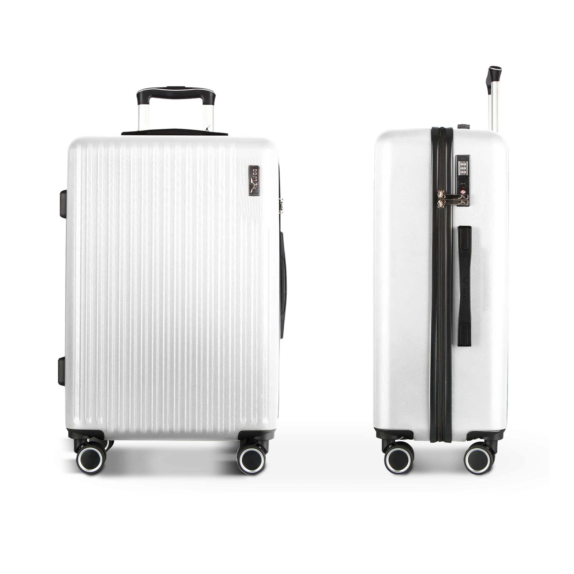 Vacay 28" Suitcase in Silver