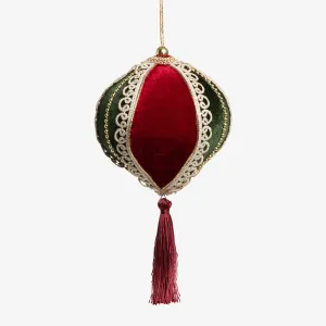 Velvet & Pearl Ornament