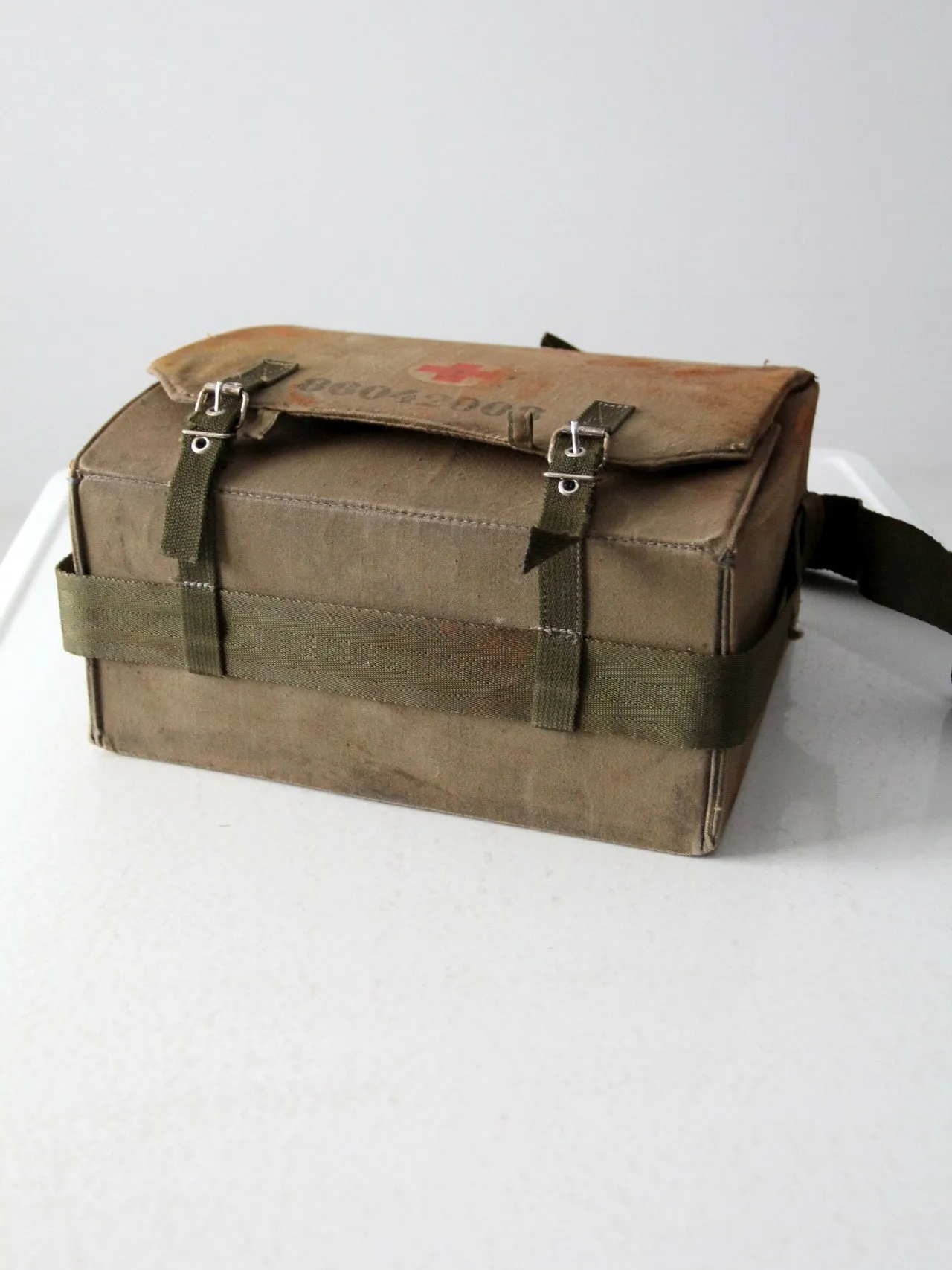 vintage Czech medic bag