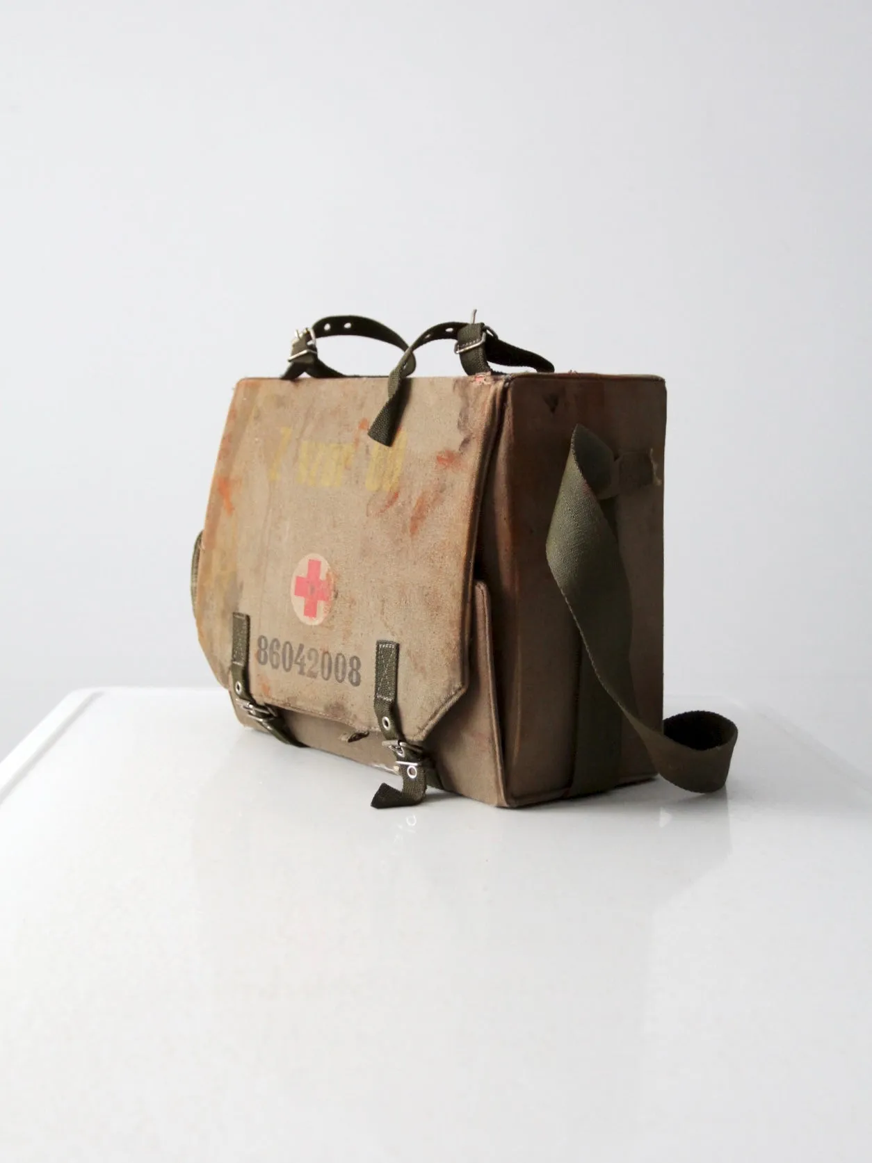 vintage Czech medic bag