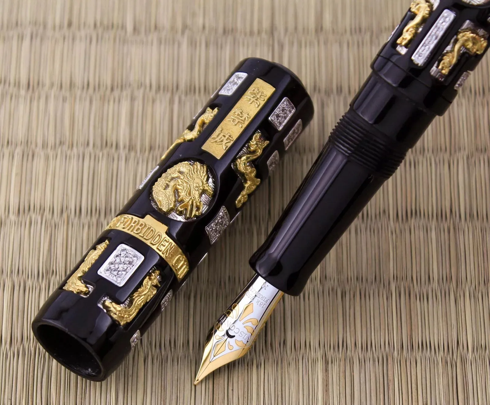 Visconti Forbidden City HRH Ltd. Ed. White & Yellow Gold With Diamonds #04/38