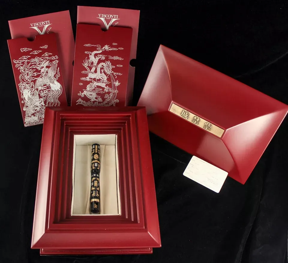 Visconti Forbidden City HRH Ltd. Ed. White & Yellow Gold With Diamonds #04/38