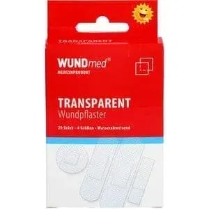 Waterproof transparant plasters WUNDmed®