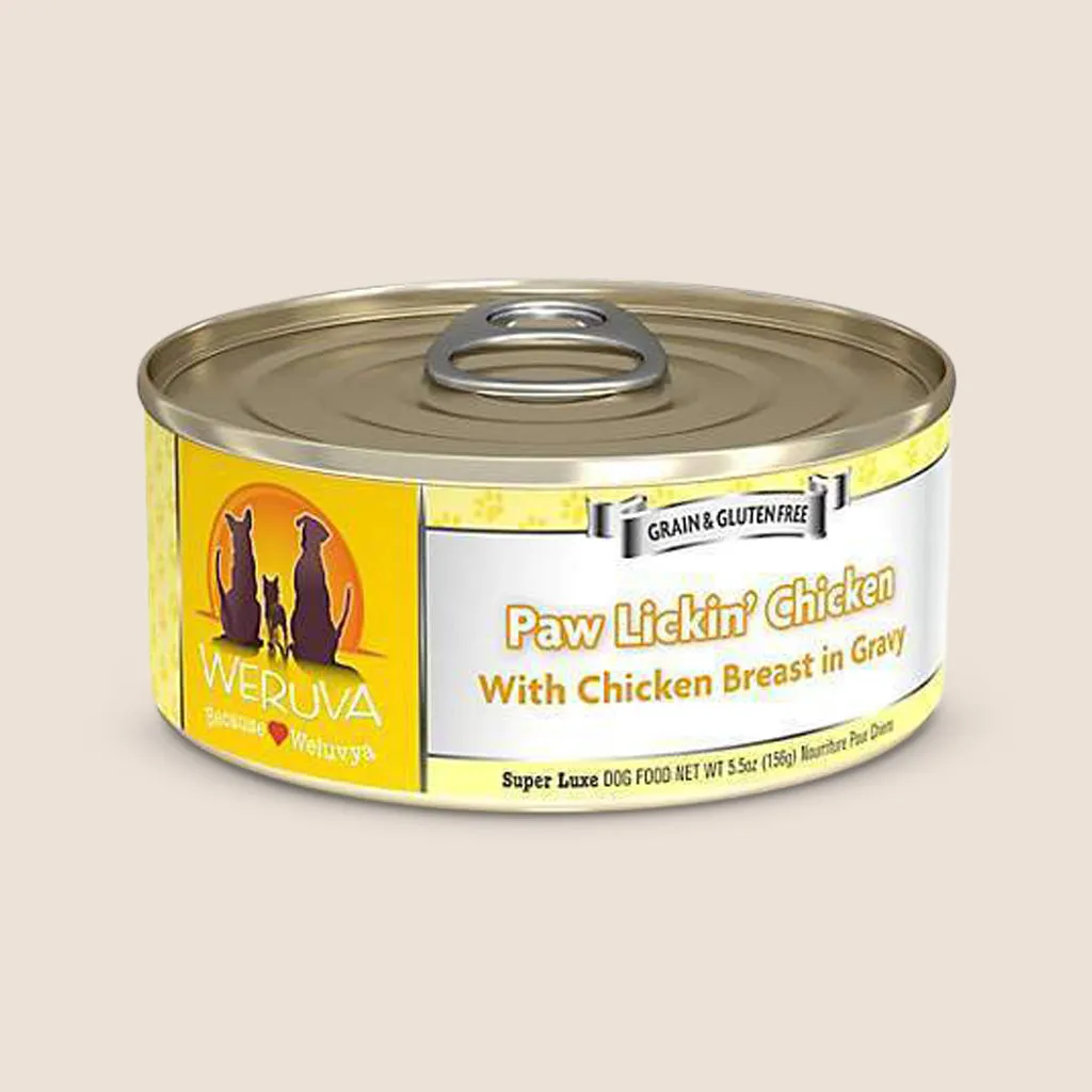 Weruva Classic Paw Lickin' Chicken Recipe for Dogs