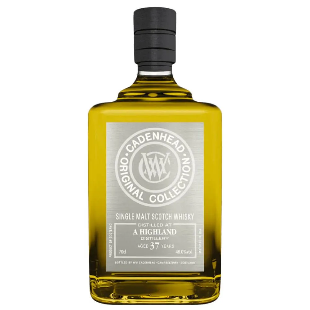 WM Cadenhead A Highland Distillery 37 Year Old