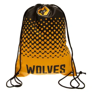 Wolverhampton Wanderers FC Fade Design Gym Bag