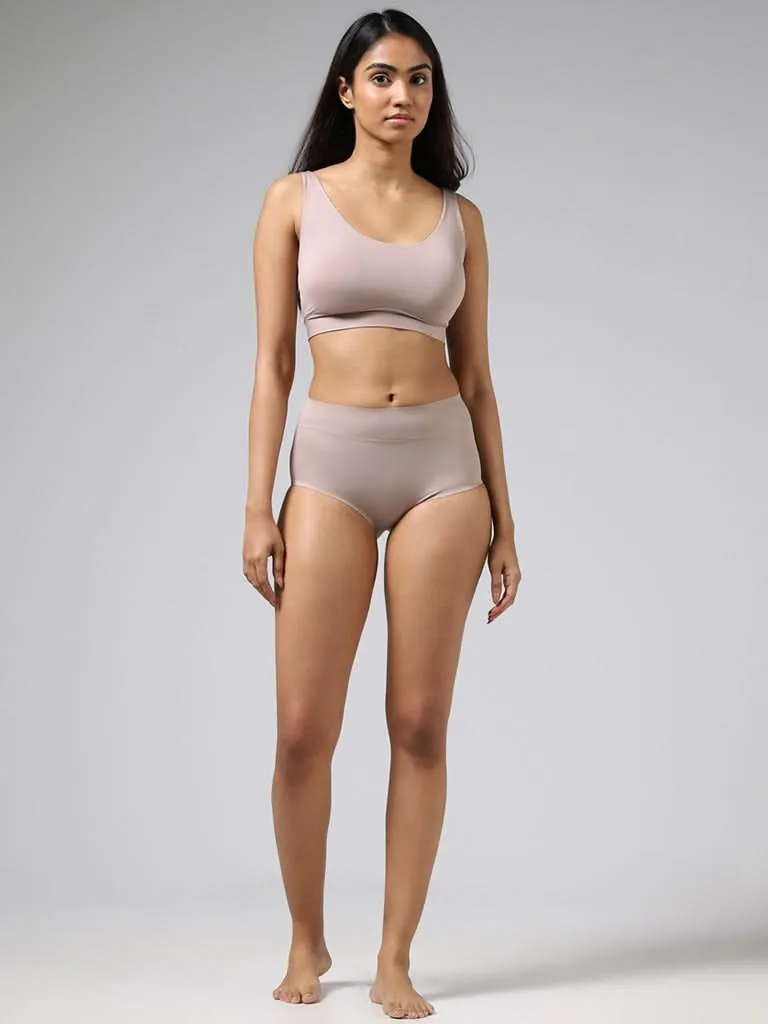 Wunderlove Light Brown Free Size Bra