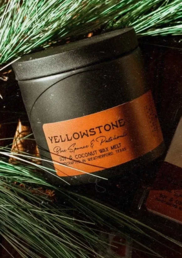 YELLOWSTONE - Blue Spruce & Patchouli Candle