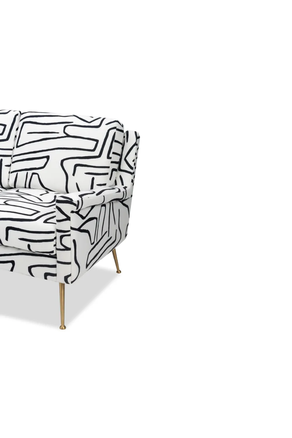 Zebra Print 3-Seater Sofa | Liang & Eimil Lidmar